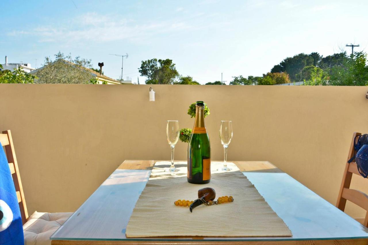 Stylish Privet Poolside Villa Agios Georgios  Exterior photo